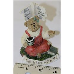 BOYDS COLLECTION "THE HECK WITH IT"