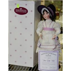 ASHTON-DRAKE "SWEET LITTLE VIOLET" PORCELAIN DOLL