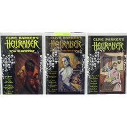 LOT OF 3 HELLRAISER COMICS