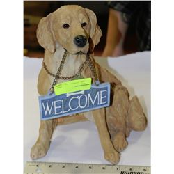 DOG WELCOME HOME ORNAMENT