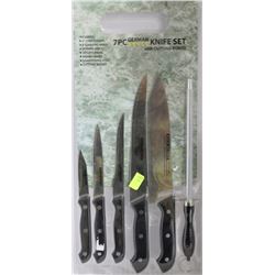 7 PCE GERMAN KNIFE SET