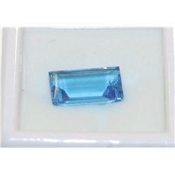 8.87CT OCTAGON 100% NATURAL BLUE TOPAZ