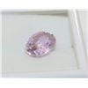 Image 1 : 6.50CT OVAL SILVER PINK 100% NATURAL KUNZITE