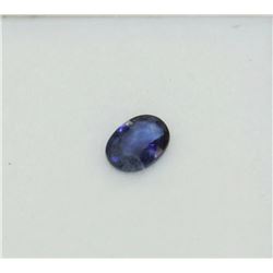 0.54CT OVAL BLUE NATURAL SAPPHIRE