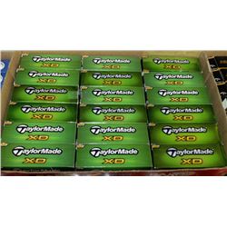 FLAT OF 18 PACKS OF RECLAIMED GOLF BALLS