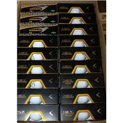 FLAT OF 18 PACKS OF RECLAIMED GOLF BALLS