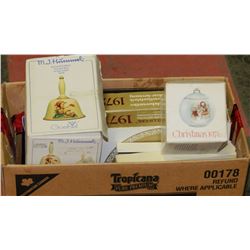 BOX OF ASSORTED GOEBEL M.J. HUMMEL FIGURINES