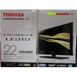 22" TOSHIBA HD LCD TV