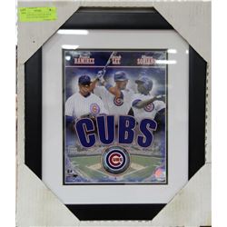 CUBS BASEBALL PICTURE WITH RAMIREZ,LEE AND SORIANO