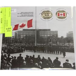 2015 ANNIVERSARY OF THE CANADA FLAG RCM ISSUED