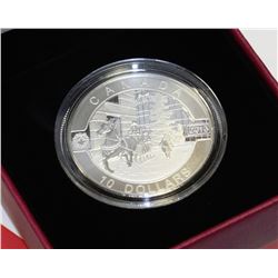 2013 FINE SILVER RCM ISSUED OH CANADA $10 CANADIAN