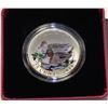 Image 1 : 2014 COLOURED RCM ISSUED PINTAIL DUCK 25 CENT COIN