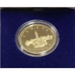 1992 RCM ISSUED COMMEMORATIVE CANADA  $1 PROOF