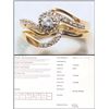 Image 1 : #1-10K GOLD DIAMOND RING SET