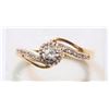 Image 2 : #1-10K GOLD DIAMOND RING SET