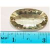Image 2 : #4-GENUINE APPROX 6.0CT GREEN AMETHYST GEMSTONE