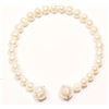 Image 4 : #6-NATURAL PEARL BRACELET W/CUBIC CRYSTALS
