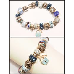 #16-PANDORA STYLE PERSONA COMPLETE BRACELET