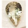 Image 3 : #20-GENUINE LAZER-CUT GREEN AMETHYST GEMSTONE