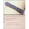 Image 1 : #25-STERLING SILVER TANZANITE BRACELET