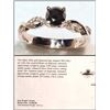 Image 1 : #31-14K GOLD BLACK DIAMOND RING