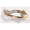 Image 4 : #38-10K GOLD DIAMOND RING