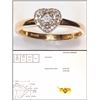 Image 1 : #41-10K GOLD DIAMOND (0.17CT) RING