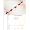 Image 1 : #46-14K GOLD RUBY (9.0CT) BRACELET