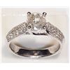 Image 3 : #50-14K GOLD DIAMOND (1.26CT) RING