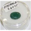 Image 1 : GENUINE 3.6CT GREEN EMERALD GEMSTONE