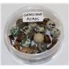 Image 1 : CONTAINER OF ASST GENUINE GEMSTONE BEADS