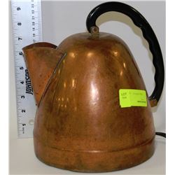VINTAGE ELECTRIC COPPER KETTLE