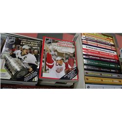 2 BOXES OF 1988-2015 OFFICIAL GUIDE & RECORD BOOKS