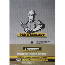 CASE OF WINDOW AND DOOR PRO SEALANT
