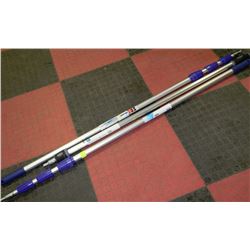 3 ALUMINUM TELESCOPIC PAINTING POLES
