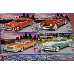 FLAT OF NEW MODELS *NOT PUT TOGETHER* CLASSIC CARS