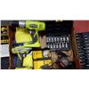 Image 5 : RYOBI 18 VOLTS LITHIUM CORDLESS DRILLS/CHARGER