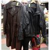 Image 1 : PAIR OF LEATHER JACKETS - SIZE XL