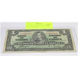 1937 ONE DOLLAR BANKNOTE - COYNE/TOWERS
