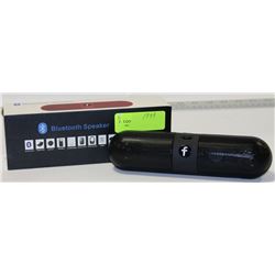 BLACK FIVESTAR BLUETOOTH PILLSHAPED SPEAKER