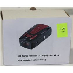 NEW 360 DEGREE LASER RADAR DETECTOR