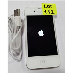 APPLE IPHONE 4S TELUS 3G SMARTPHONE - WHITE