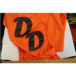 BOX OF 15 ORANGE D AND D JERSEYS