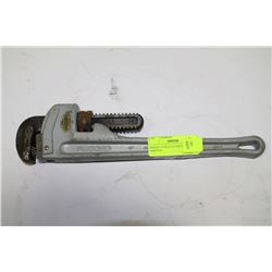 RIDGID 14 INCH ALUMINUM PIPE WRENCH
