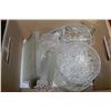 Image 1 : BOX OF CRYSTAL & GLASSWARE