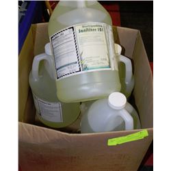 CASE OF FOUR BIODEGRADABLE SANITIZER FOR BLEACHING