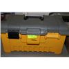 Image 1 : YELLOW PLANO TOOL BOX WITH LOTS OF CONTENTS