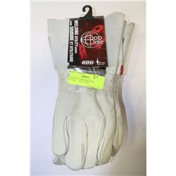 BUNDLE OF THREE WELDING GLOVES       SIZE LARGE