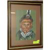 Image 1 : JEAN KUSHNER FRAMED AND MATTED PICTURE AND