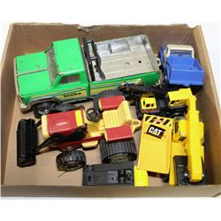 FLAT WITH 7-DIE CAST TONKA  COLLECTIBLES
